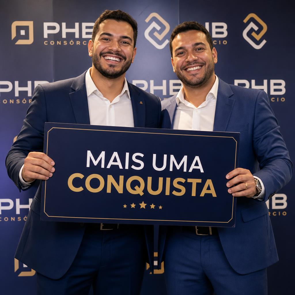 Equipe PHB celebrando mais uma conquista com cliente.